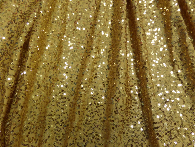 36.D. Gold Glamour Sequins#1